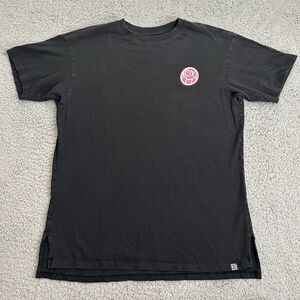 Uniqlo x Andre Saraiva T-Shirt Womens Medium Black Short Sleeve Crew Neck Crop